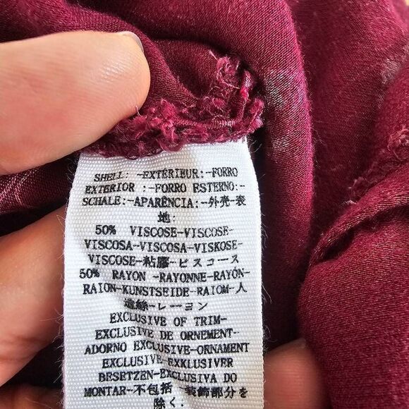 Free people womens Sz S come see about me boho maxi sleeveless vest duster - Picture 6 of 7